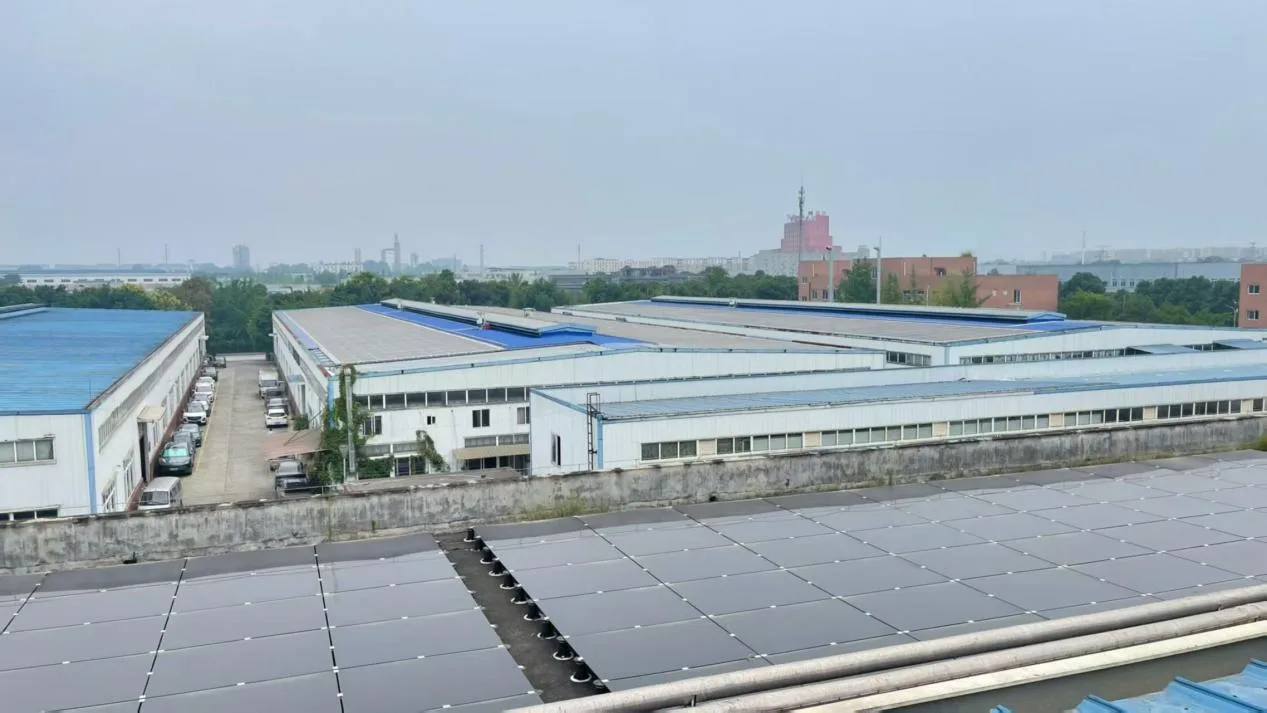 光伏支架安装实景图2